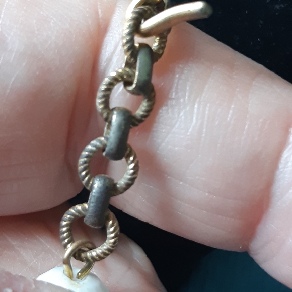 Vintage Monet White Bead Necklace - Picture 3 of 8